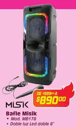 Soriana Híper Bafle misik oferta