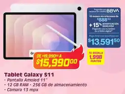 Soriana Híper Tablet galaxy S11 oferta