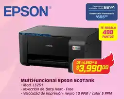 Soriana Híper Epson ecotank multifuncional oferta