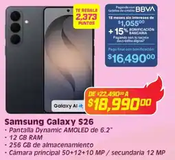 Soriana Híper Samsung galaxy S26 oferta