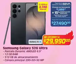 Soriana Híper Samsung galaxy S26 ultra oferta