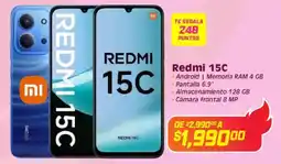Soriana Híper Redmi 15C oferta