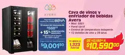 Soriana Híper Avera cava de vinos y enfriador de bebidas oferta