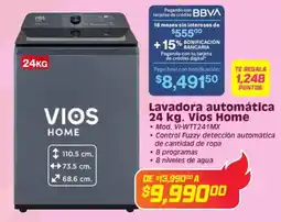 Soriana Híper Vios home lavadora automática oferta