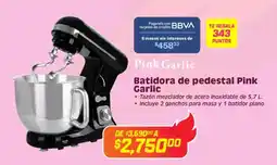 Soriana Híper Pink garlic batidora de pedestal oferta