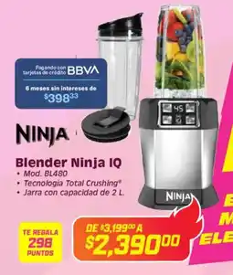 Soriana Híper Ninja blender IQ oferta