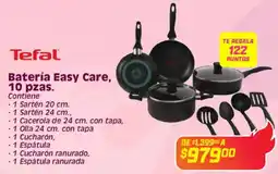 Soriana Híper Tefal batería easy care oferta