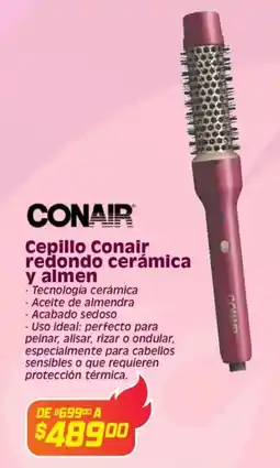 Soriana Híper Conair cepillo redondo cerámica y almen oferta