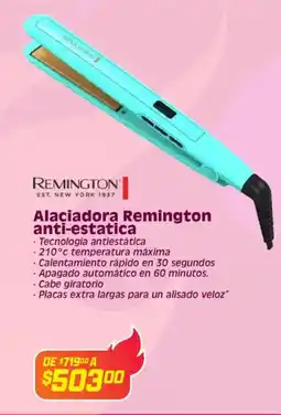 Soriana Híper Remington alaciadora anti-estatica oferta