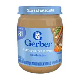Farmacias YZA Gerber Et 3 Verduras Res Y Arroz 170G oferta
