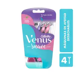 Farmacias YZA Gillette Venus Desechable Aloe 4 Pzas oferta