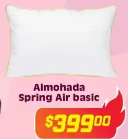 Soriana Híper Almohada spring air basic oferta