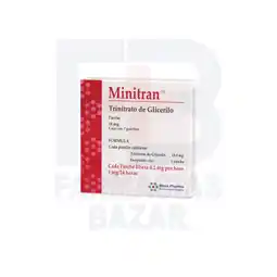 Farmacias Bazar MINITRAN 18MG PARCHES CON 7 oferta