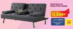 Soriana Híper Home style designsofá cama 24 oferta