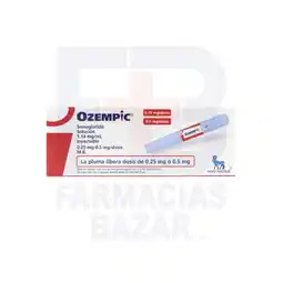 Farmacias Bazar OZEMPIC 0.25/0.50MG 1 PLUMA 1.5ML oferta