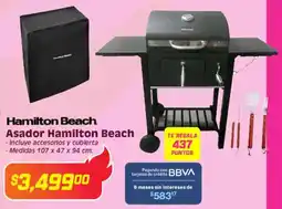 Soriana Híper Hamilton beach asador oferta