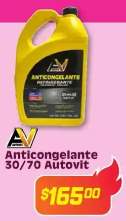 Soriana Híper Autovit anticongelante 30/70 oferta