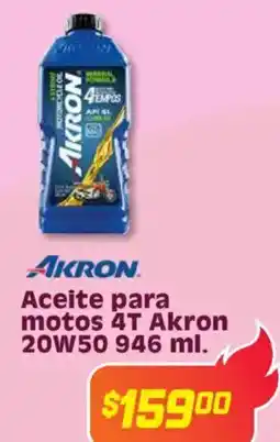 Soriana Híper Akron aceite para motos oferta