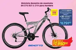 Soriana Híper Benotto bicicleta benotto de montaña oferta