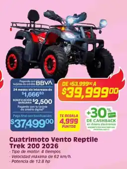 Soriana Híper Cuatrimoto vento reptile tipo oferta