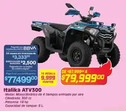 Soriana Híper Italika ATV300 oferta
