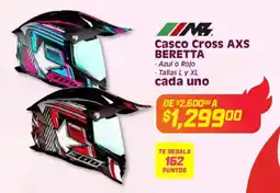 Soriana Híper Casco cross axs beretta oferta