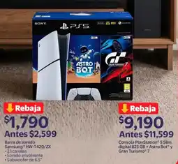 Walmart Sony ps5 barra de sonido oferta