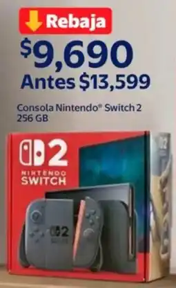Walmart Consola nintendo switch 2 oferta