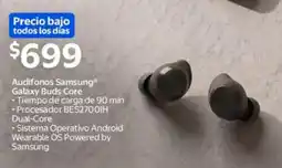 Walmart Samsung audifonos galaxy buds core oferta