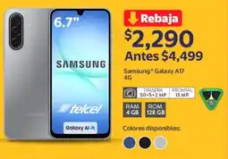 Walmart Samsung galaxy A17 oferta