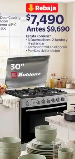 Walmart Koblenz estufa oferta