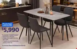 Walmart Hometrends comedor oferta