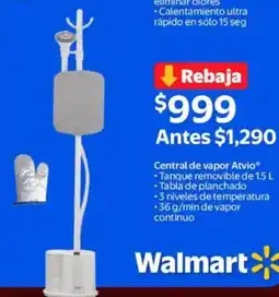 Walmart Atvio central de vapor oferta