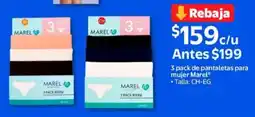 Walmart Marel pantaletas para mujer oferta