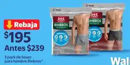 Walmart Rinbros bóxer para hombre oferta