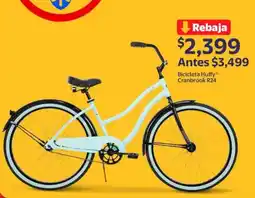 Walmart Huffy bicicleta cranbrook R24 oferta
