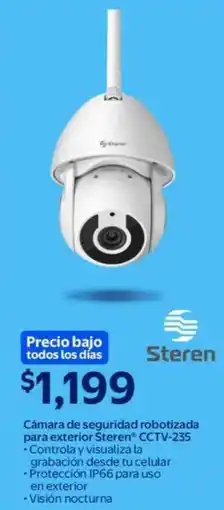 Walmart Steren cámara de seguridad robotizada para exterior cctv-235 oferta