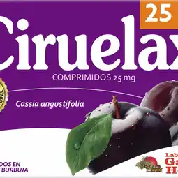 Farmacias YZA Ciruelax Forte 24 Comp oferta