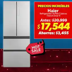 Sam's Club Refrigerador 14 Pies Cúbicos French Door 4 Haier oferta
