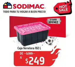 Sodimac Homecenter Caja ferretera 102 L oferta