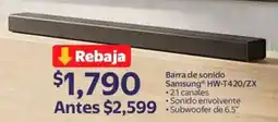 Walmart Samsung barra de sonido oferta