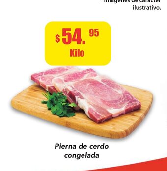 Super Aki Pierna de cerdo congelada oferta