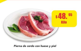 Super Aki Pierna de cerdo con hueso y piel oferta