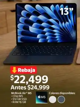 Walmart McBook Air M5 oferta