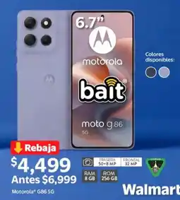 Walmart Motorola G86 5G oferta