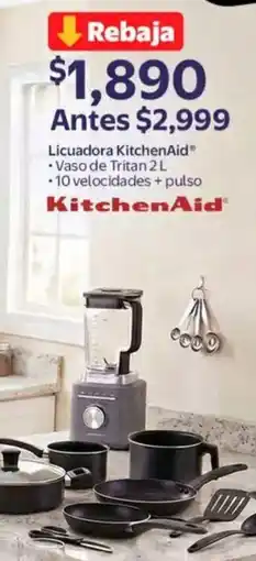Walmart KitchenAid licuadora oferta