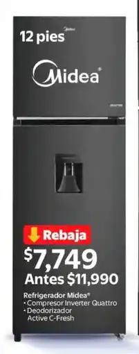 Walmart Midea refrigerador oferta
