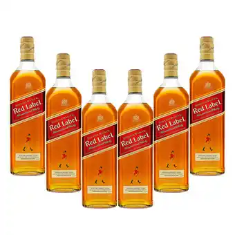 Whisky Johnnie Walker Red Label 6/700 ml