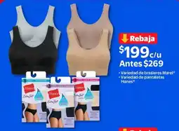 Walmart Marel variedad de brasieres oferta