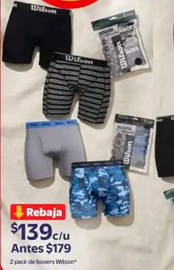 Walmart Wilson boxer oferta